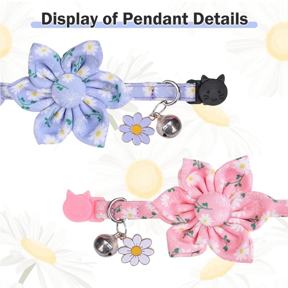 Really cute cat collar 2x - Picture 6 of 14
